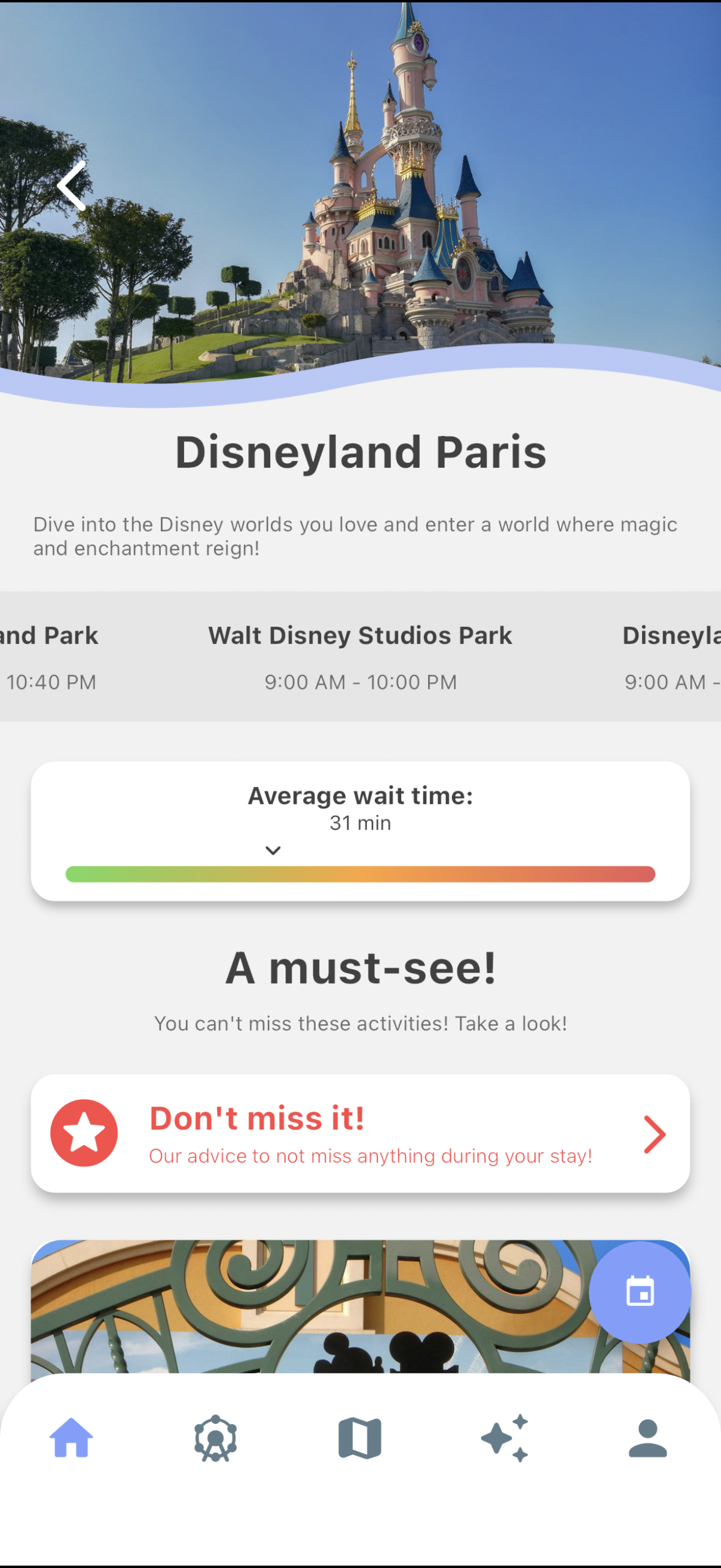 My Park Journey Accueil